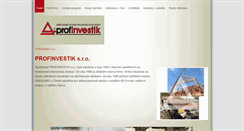 Desktop Screenshot of profinvestik.cz